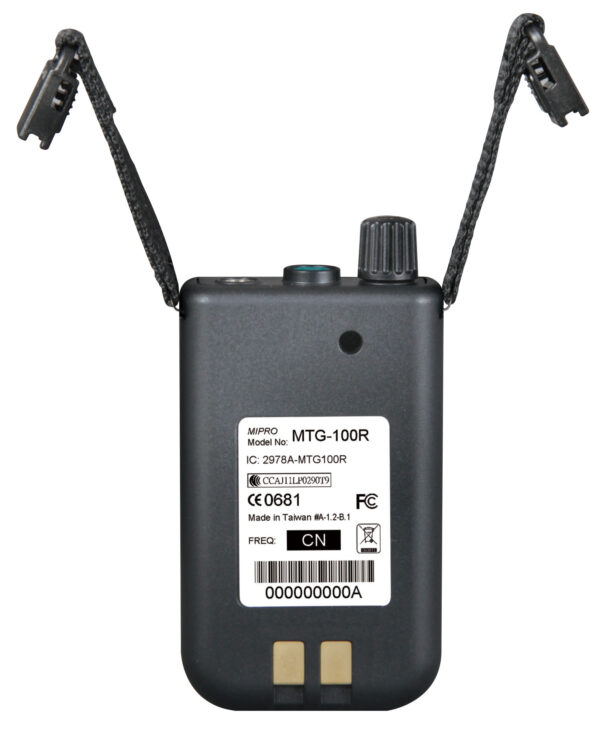 Mipro MTG-100R Tragbarer Digitaler Taschenempfänger – Bild 2