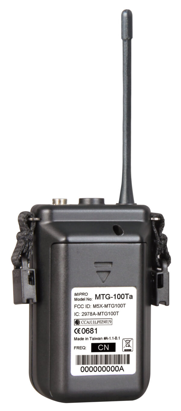 Mipro MTG-100T Digitaler Taschensender – Bild 2