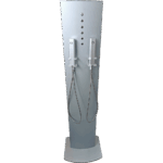 Hörstation senkrecht